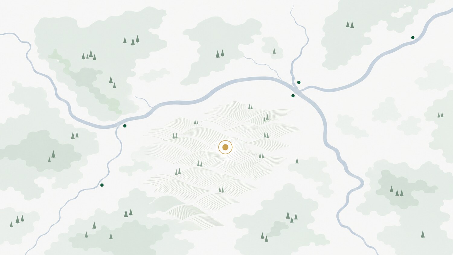 Regionalkarte: Sprendlingen zentral gelegen — Fahrzeiten ca. Bingen 20, Bad Kreuznach 20, Mainz 30, Wiesbaden 45, Frankfurt 55 Minuten mit dem Auto.