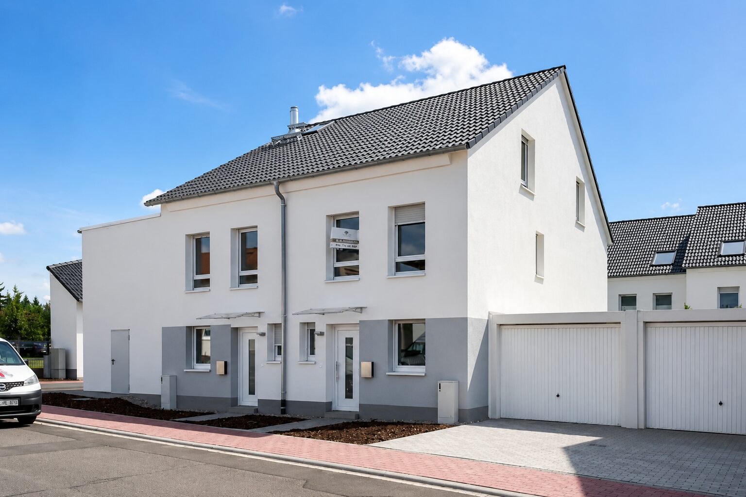 Doppelhaus mit Stellplatz im Wißberg