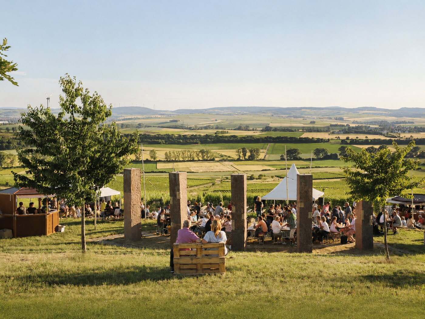 Via Vinea Weinbergshütte mit Aussicht